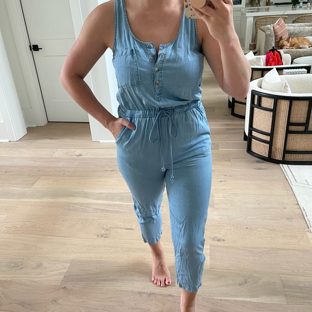 Chambray Jumpsuit